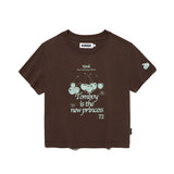 チェリートムボーイグラフィックTシャツ / CHERRY TOMBOY GRAPHIC T-SHIRT [BROWN]