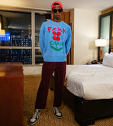 TCWフラワージャガードニット / TCW Flower Jacquard Knit (4582468419702)