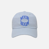 ストライプカーブキャップ / STRIPE CURVE CAP (BABY BLUE)