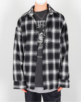 カットオーバーチェックシャツ / Cutting over-checkered shirt (6628254056566)