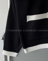WE With Coloring Zipper Cardigan (2 colors)