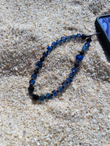 ディープハートミー クリスタルフォンストラップ/Deep Blue Heart Me Crystal Phone Strap