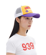 BOLD TRUCKER MESH CAP (YELLOW)