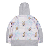 ロイヤルフリースフードジャケット / BSR2223FWJK104 ROYAL FLEECE HOODED JACKET BEAR RABBIT PASTEL CHECK
