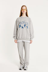 ダンシングキャッツスウェットシャツ / 25P DANCING CATS SWEAT SHIRTS_GRAY