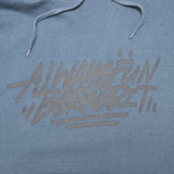 ファンスクリブリングBSRBTパーカー / BSR2223FWPO064 FUN SCIBBLING BSRBT HOODIE CORAL BLUE