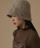 ANGORA BUCKET HAT