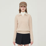 Classic cashmere cable knit (6652482814070)