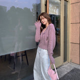 purple floral cardigan (6676062404726)