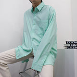 ミニマルノーエージングオーバーサイズシャツ/SI Minimal No-Aging Oversized Shirt (11 colors)