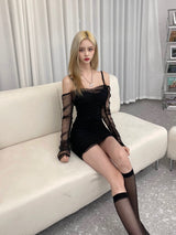 ミスティックシャーリングドレスセット/[Aespa Winter] 250. Mystic shirring dress set