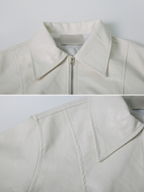2WAY Classic Leather Jacket (3color)
