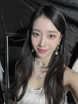 アイシーブルームイヤリング / Icy Bloom Earring - Light Blue
