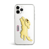 ジェリーフォンケース 3Dマルチーズ / Jelly phone case 3D maltese