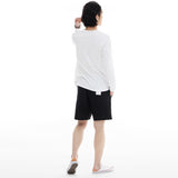 ワンタックワイドフィットショートパンツ/ONE TUCK WIDE FIT SHORT PANTS-BLACK