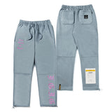 GOTHIC FEEL GOOD HEAVY SWEAT JOGGER PANTS BLUE GREY / BLACK (6626803187830)