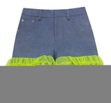 デニムショートパンツ/ Denim shorts (4359619281014)