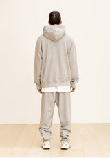 GRATING EMBLEM OVERSIZED HOODIE