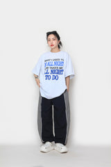 ツートーンカラードストリングパンツ / two-tone colored string pants