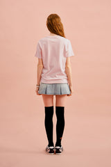 ウィティーバニーワッペンTシャツ／WITTY BUNNY WAPPEN T-SHIRT [SALMON PINK]
