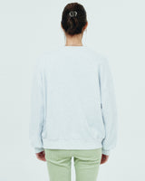 APOCALYPSE CLOVER SWEATSHIRT-WHITE MELANGE (6680895651958)