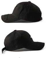 LOVE SACRIFICE ball cap_Black/Gold (6583123607670)