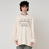 CHILDLIKE PRINTED LONG SLEEVE, IVORY