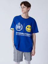 SUSTAINABLE FASHION CAMPAIGN 1/2 T-SHIRT_BLUE (6581200912502)