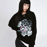 ラブレタースウェットシャツ/LOVE letter Sweatshirt [2 Color]