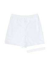 2ウェイチョーカーウォーターショートパンツ/Two-way choker water short pants (white)