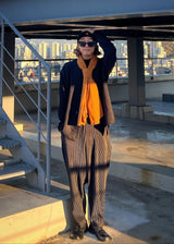 [VIR] obi pleats jogger pants M/L