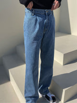 Bell Black Washing Denim Pants (102)(Copy) (6679611670646)