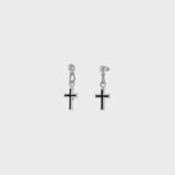 ミニエポクシークロスピアス/MINI EPOXY CROSS EAR