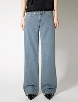 メディアムブルーローライズデニムパンツ / no.428 Medium Blue Low Rise Denim Pants