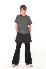 COLORS SKIRT PANTS (BLACK)