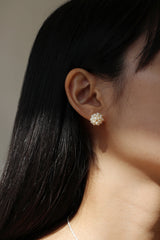Rice ball earrings