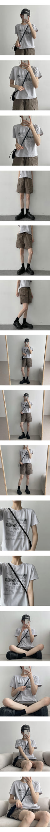 ウォッシングポケットカーゴショーツ / Ig Washing Pocket Cargo Shorts