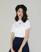 DVRK PRIVÉ SECRET JARDIN ロゴ ベビー T シャツ - ホワイト