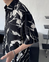 ドローイングパターンシャツ / OWN Drawing Pattern Shirt (2 colors)