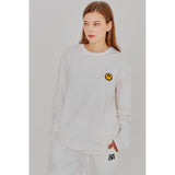 スマイルロングスリーブTシャツ / SMILE SLEEVE (4357609914486)