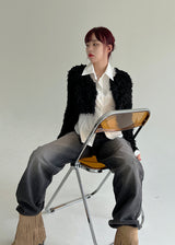ウィッシュブラックデニムパンツ/no.3618 Wished Black Denim Pants
