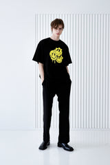 MELTING SMILE T-SHIRT BLACK (6566868648054)