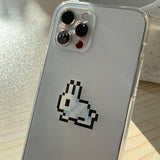 One Rabbit - Pixel Rabbit Phone Case