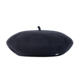 VA Square Stud Wool Beret / Gray