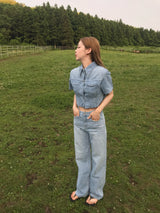 ホライズンデニムセットアップパンツ