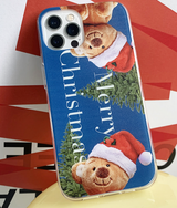 メリークリスマスベアサンタフォーンケース / Merry Christmas Bear Santa Phone Case