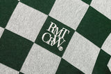 チェッカーボードニットトップス / CHECKER BOARD KNIT TOP_GREEN