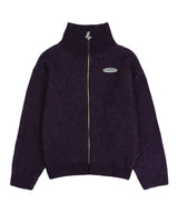 [NF] MARIPOSA KNIT HALF ZIP-UP (PURPLE)_F22ZA933