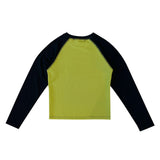 ドントカムラグランロングスリーブTシャツ/DON'T COME RAGLAN LONG SLEEVE, OLIVE