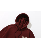 One Script Hoodie (Burgundy)